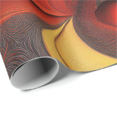 美しい秋の色のニュートンブロット ラッピングペーパー (ロールコーナー)