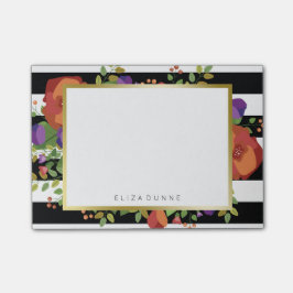 美しい秋の花束名前をカスタムする ポストイット