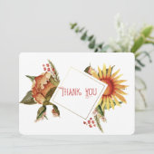 美しい秋の花、ありがとう サンキューカード (スタンド正面)