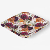 美しい秋をテーマにしたパーティープレート ペーパープレート (傾斜あり)