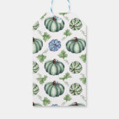 美しい秋カボチャ ギフトタグ (裏面)
