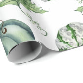 美しい秋カボチャ ラッピングペーパー (ロールコーナー)