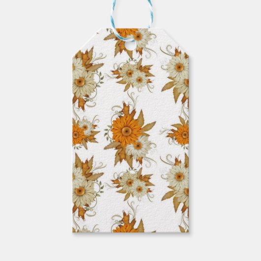 美しい秋ギフトラベル ギフトタグ (正面)