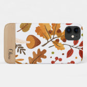 美しい秋テーマのiphoneケース Case-Mate iPhoneケース (裏面(横))