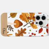 美しい秋テーマのiphoneケース Case-Mate iPhoneケース (裏面 (横))