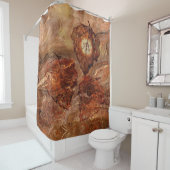 美しい秋テーマ シャワーカーテン (インサイチュ)