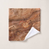 美しい秋テーマ バスタオルセット (ウォッシュタオル)