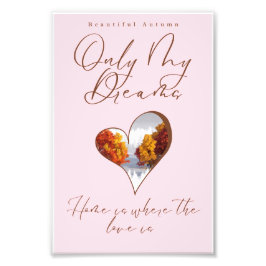 美しい秋 フォトプリント           