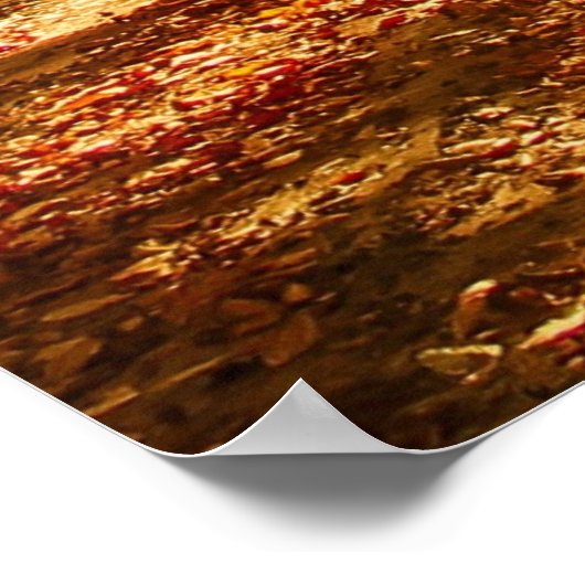 美しい秋 ポスター (角)