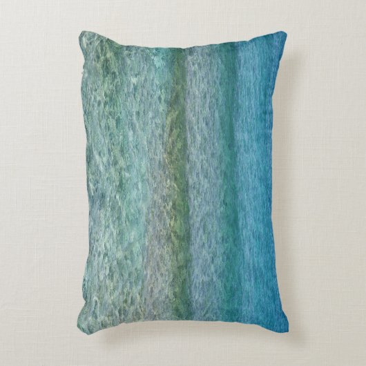 美しい穏カリブのやかな海 アクセントクッション (正面(垂直))