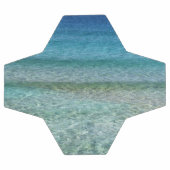 美しい穏カリブのやかな海 サッカーボール (フラット)