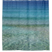 美しい穏カリブのやかな海 シャワーカーテン (正面)