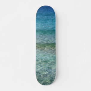 美しい穏カリブのやかな海 スケートボード