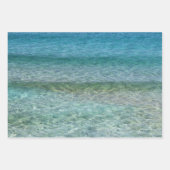 美しい穏カリブのやかな海 ラッピングペーパーシート (正面2)