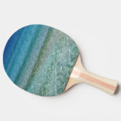 美しい穏カリブのやかな海 卓球ラケット (横)