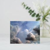 美しい空と雲 ポストカード (スタンド正面)