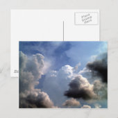 美しい空と雲 ポストカード (正面/裏面)