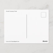 美しい空はがき ポストカード (裏面)