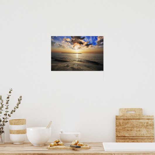 美しい空 ポスター (キッチン)