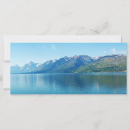 美しい空、湖と山のグランドテトン