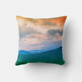 美しい空、赤い雲 クッション (裏面)