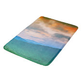美しい空、赤い雲 バスマット (アングル)