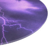 美しい空、雷 カッティングボード (角)