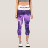 美しい空、雷 カプリレギンス (正面)