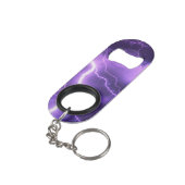 美しい空、雷 キーホルダー栓抜き (裏面アングル)