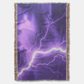 美しい空、雷 スローブランケット (正面縦)
