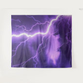 美しい空、雷 タペストリー (正面(横))