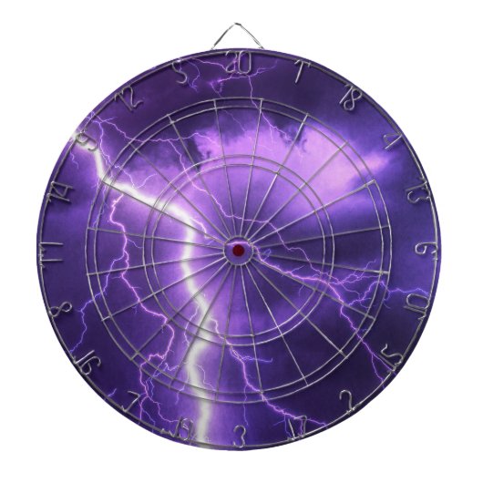 美しい空、雷 ダーツボード (正面)