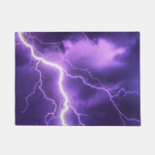 美しい空、雷 ドアマット (正面)