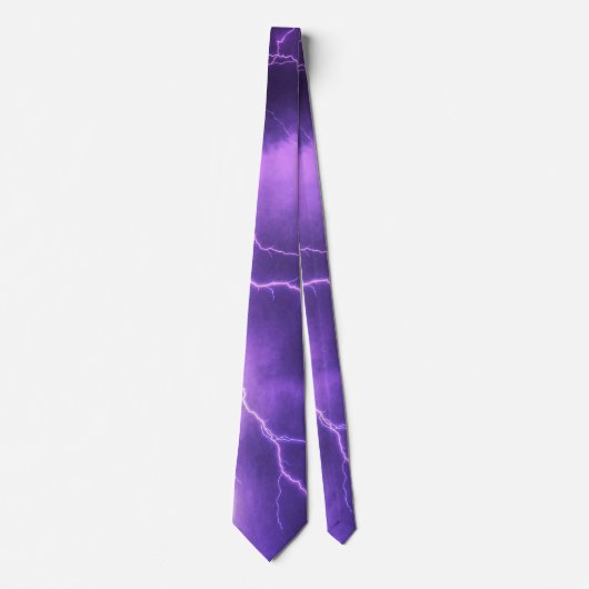 美しい空、雷 ネクタイ (正面)