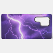 美しい空、雷 SAMSUNG GALAXYケース (裏面横)