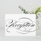 美しい筆記体の結婚式受付看板 (スタンド正面)