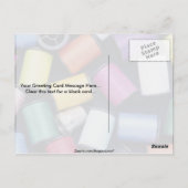 美しい糸の玉 ポストカード (裏面)