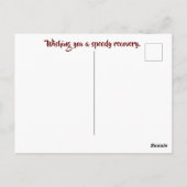 美しい紅葉がハガキを手に入れる ポストカード (裏面)