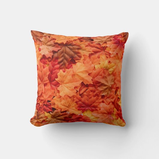 美しい紅葉感謝祭 クッション (正面)