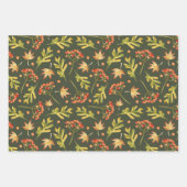 美しい紅葉葉 ラッピングペーパーシート (正面2)