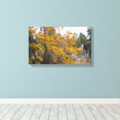 美しい紅葉 キャンバスプリント (インサイチュ (ウッドフロア))