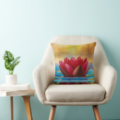 美しい紅蓮、禅 クッション (椅子)