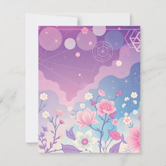 美しい紙アート (裏面)