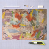 美しい紙コラージュミックスメディアティッシュペーパー 薄葉紙 (クラフト)