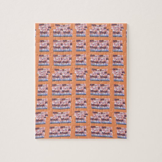 美しい素敵なハート感傷的なハート ジグソーパズル (縦)