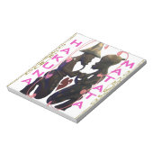 美しい素晴らしいアフリカのカップル:ロマンチックな芸術 ノートパッド (回転)