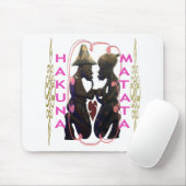 美しい素晴らしいアフリカのカップル:ロマンチックな芸術 マウスパッド (マウス)