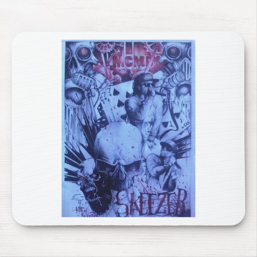 美しい素晴らしいオンラインSkezersのロ芸術的ゴ マウスパッド (正面)