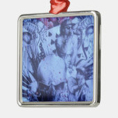 美しい素晴らしいオンラインSkezers製芸術的品 メタルオーナメント (左)