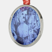 美しい素晴らしいオンラインSkezers製芸術的品 メタルオーナメント (左)